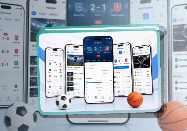 赛事App查找比赛预览